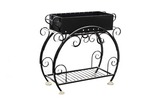 детальное фото мангал м-04, 96*99*39см, антрацит. дачный эксперт в интернет-магазине Дачный Эксперт